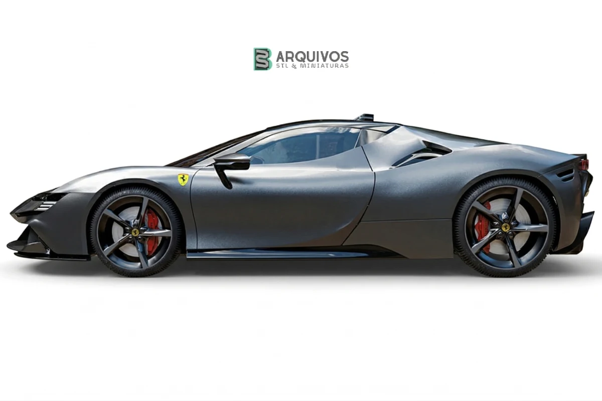 Modelo 3D STL - Ferrari SF90 — foto 3
